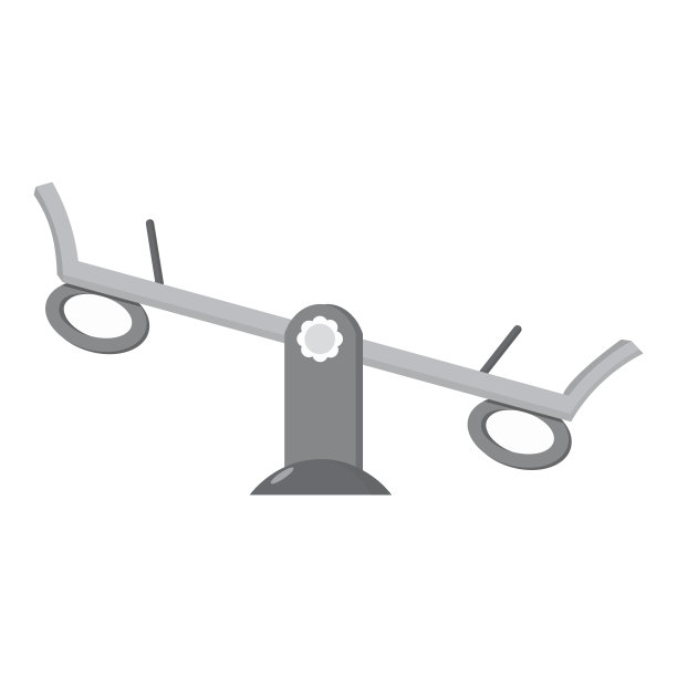 跷跷板图标在单色风格孤立的白色背景。玩图片下载