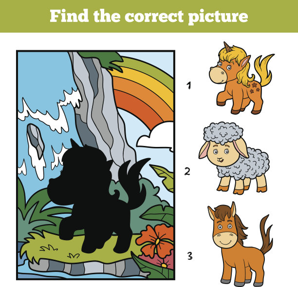 找到正确的图片，仙女独角兽和彩虹图片下载