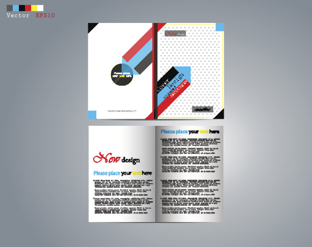 小册子商业模板图片下载