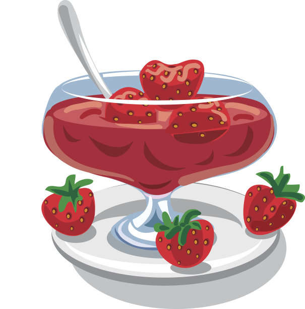 罐装草莓酱图片下载