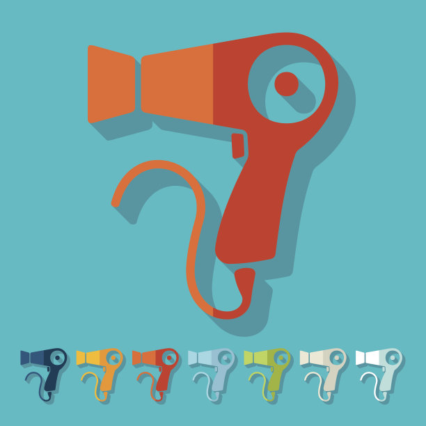 平面设计:吹风机图片下载