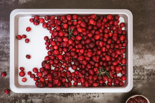 新鲜的蔓越莓图片下载