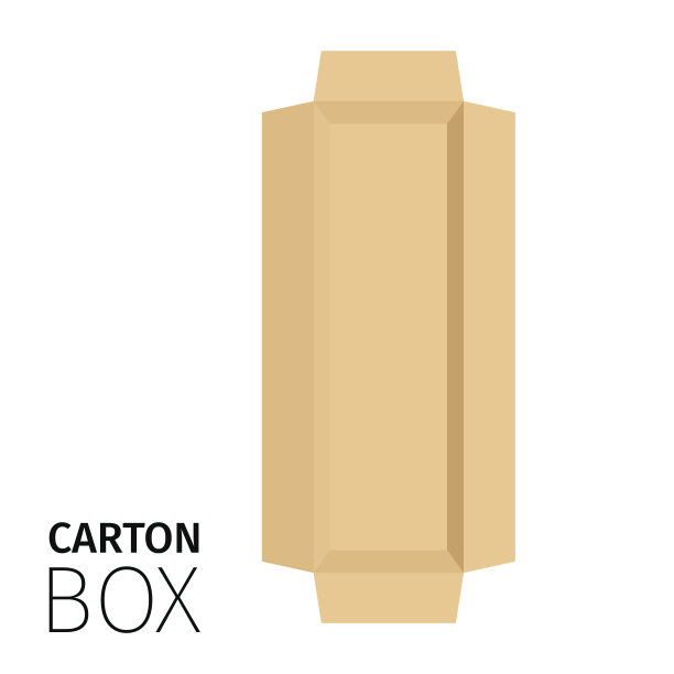 纸箱矩形开箱图片下载