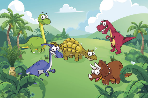 野生恐龙图片下载