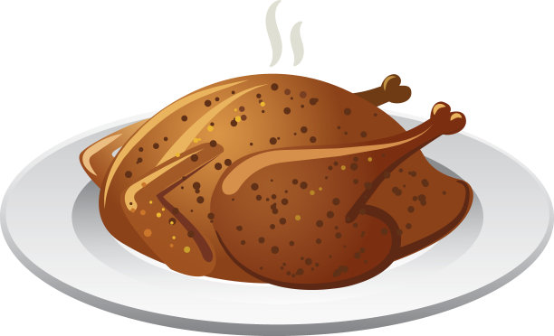 烤烤鸡素材图片