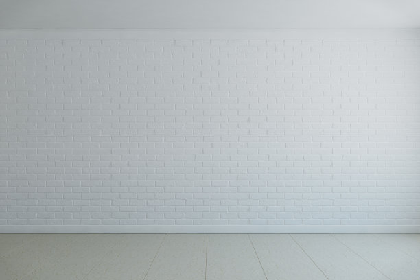 砖墙和大理石地板图片下载