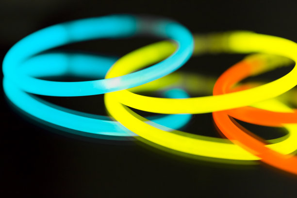 五颜六色的霓虹灯图片下载