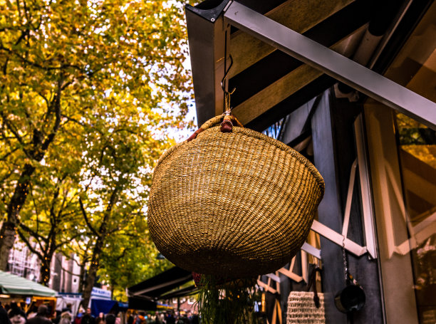 一个吊篮的特写图片下载