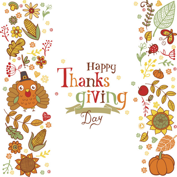 感恩节贺卡图片下载