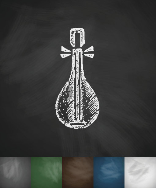 琵琶图标。手绘矢量图图片下载