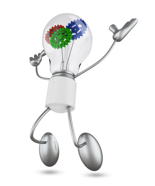 跳跃中的灯图片下载