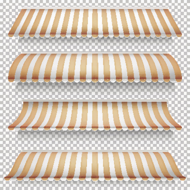 彩色的遮阳棚。每股收益10图片下载