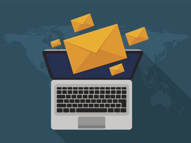 电子邮件营销的概念图片下载