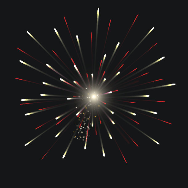 爆竹矢量图素材ID：136882066