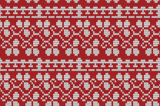 无缝针织图案图片下载