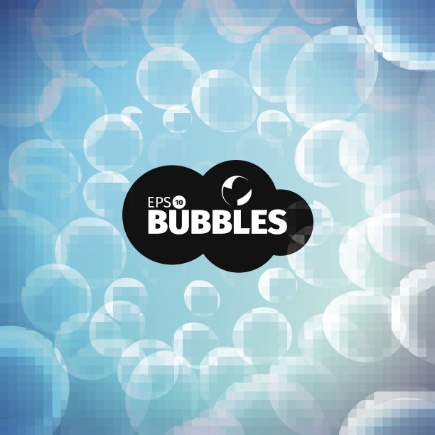 向量泡沫的背景。液体流。泡沫插图图片下载