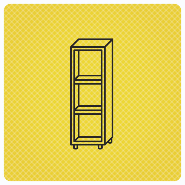 空货架图标。搁置的迹象。图片下载
