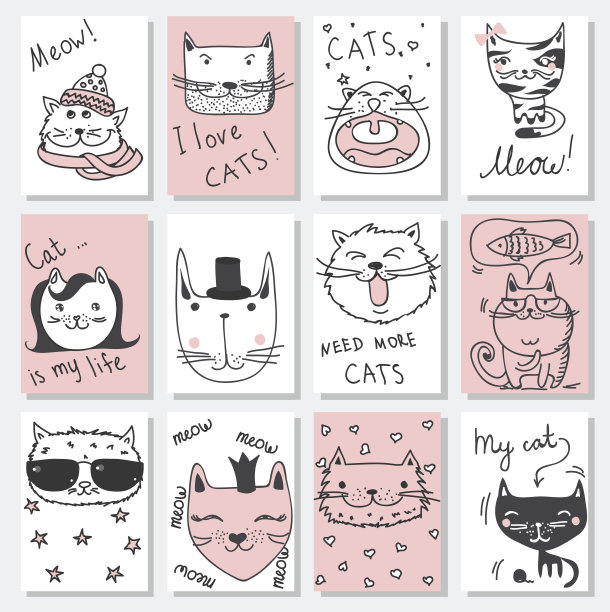 猫卡图片下载