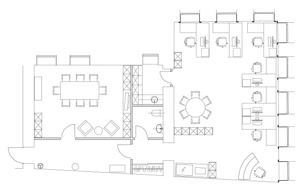 标准办公家具标志集图片下载