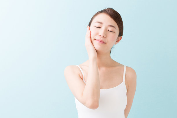 一个日本女人的肖像素材图片