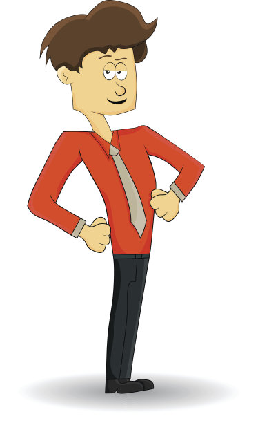 卡通confidance商人图片下载