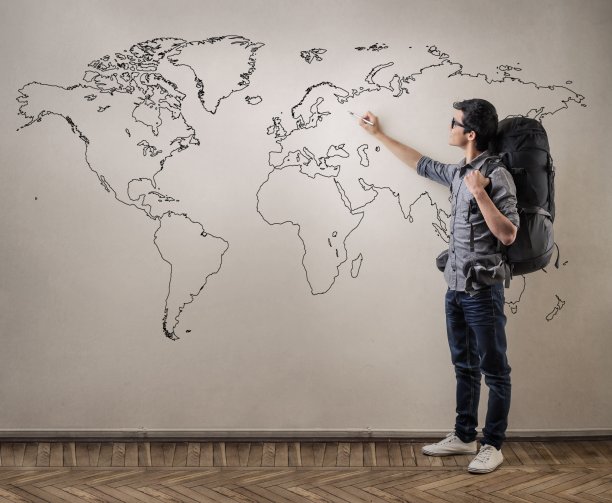 让我们旅行!素材图片