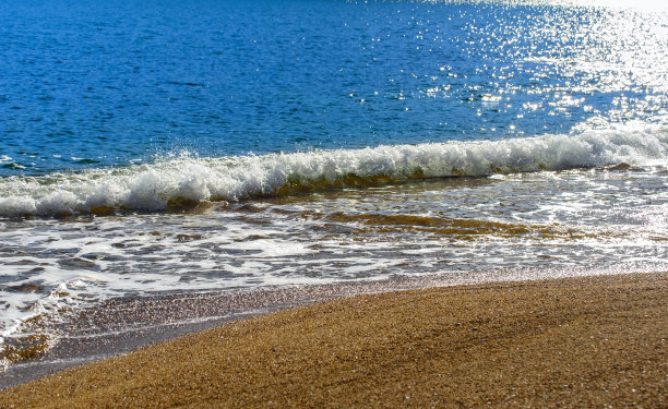 大海和沙滩图片下载
