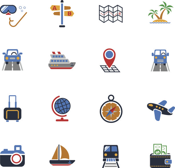 旅行图标设置图片下载