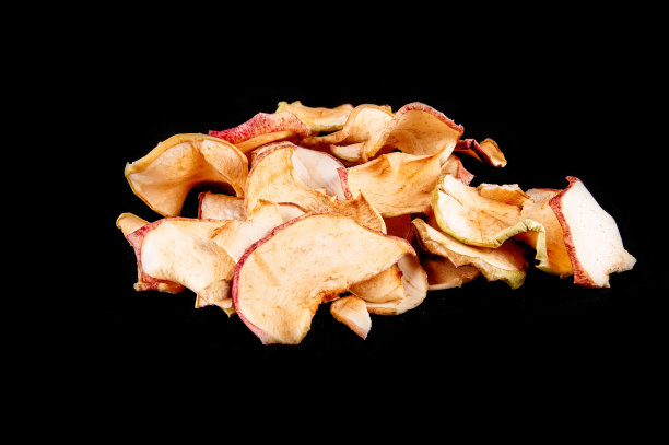 甜的苹果干。图片下载