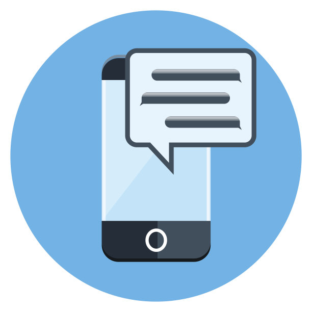 智能手机屏幕图标上的信息图片下载