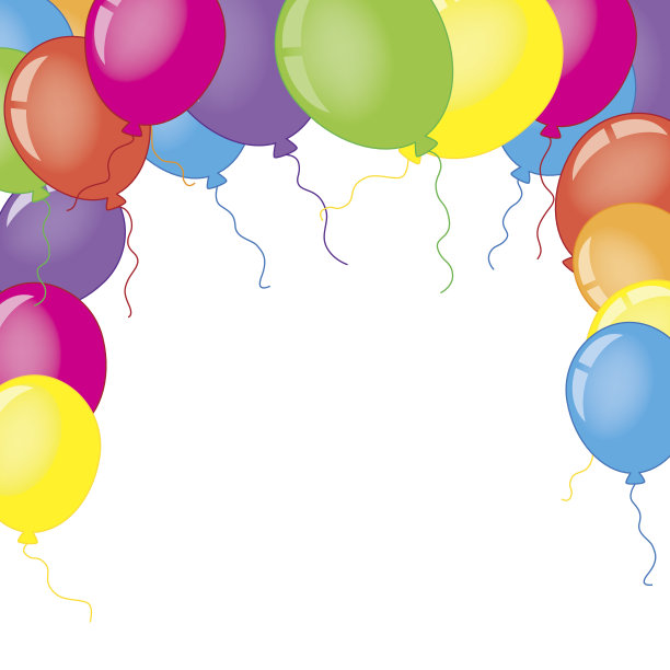 气球相框图片下载