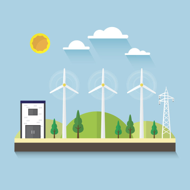 风力涡轮机图片下载