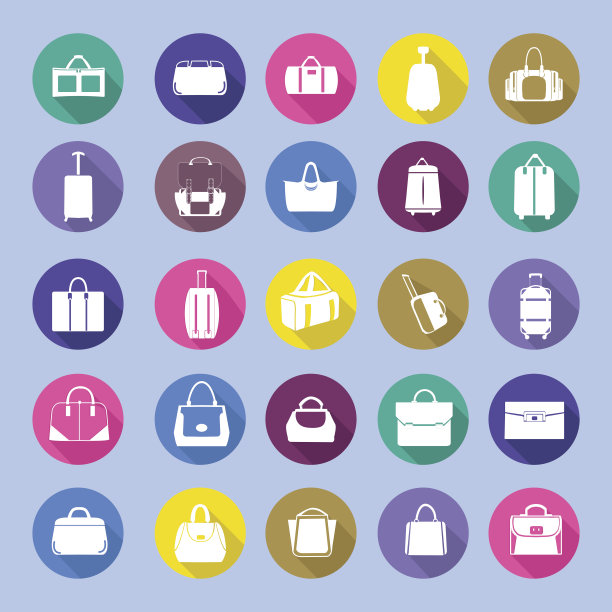 包剪影图标集，图片下载