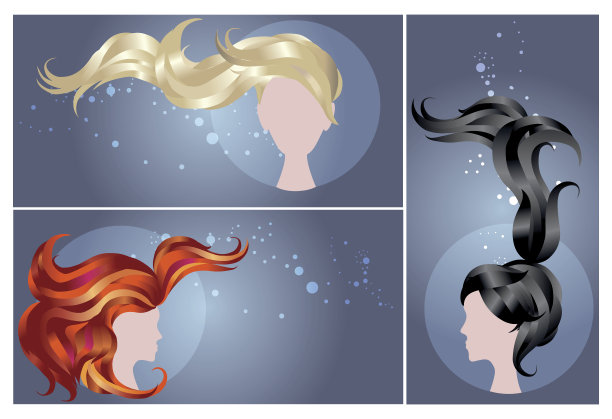 头发的颜色图片下载