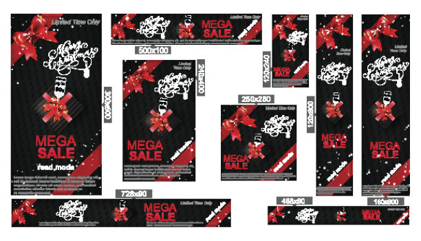 圣诞节销售图片下载