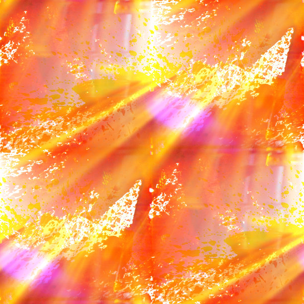 色彩无缝艺术背景黄、橙水彩水特图片下载