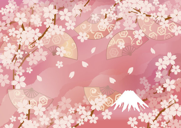 日本美丽的樱花图片图片下载