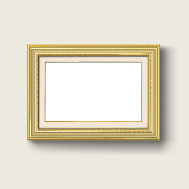 黄金框架图片下载