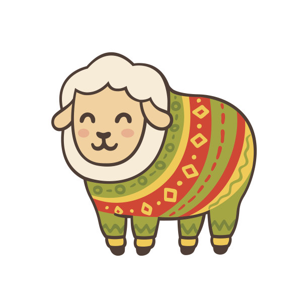 羊毛衣素材图片