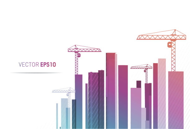 摘要多彩城市背景图片下载