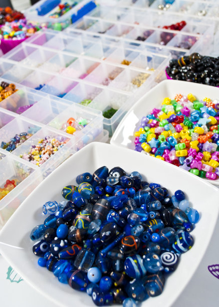 工艺珠宝的珠子图片下载