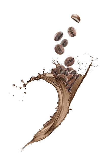 波咖啡溅图片下载