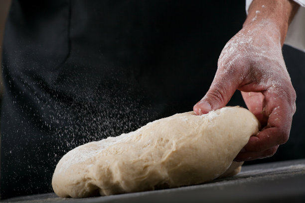 厨师揉面图片下载