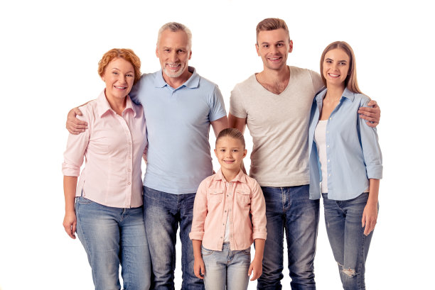 幸福的大家庭图片下载