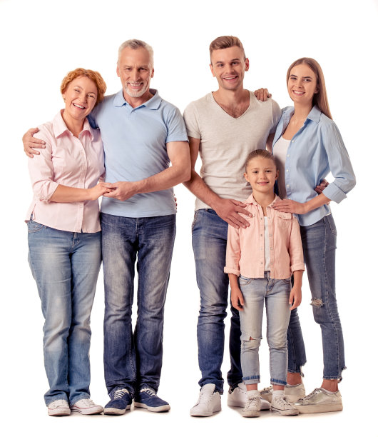 幸福的大家庭图片下载