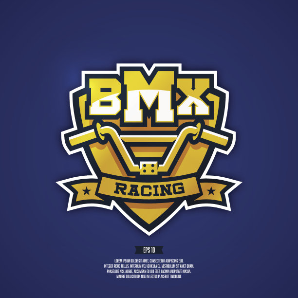 BMX标志。图片下载