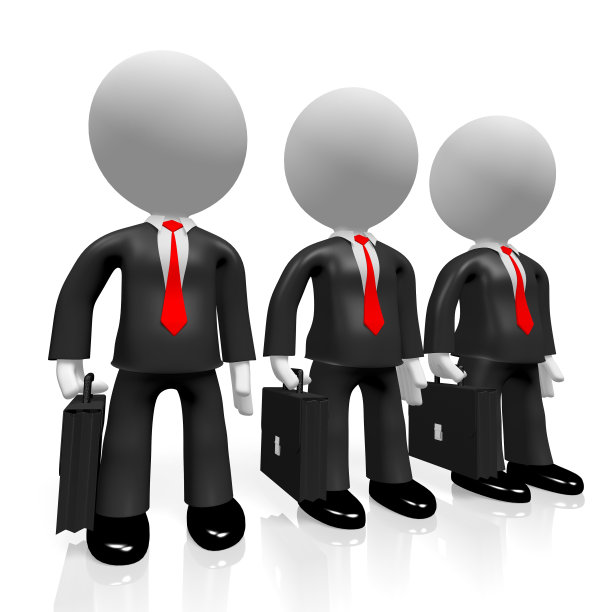 3 d商人概念图片下载