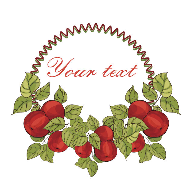 圆形框架为您的文本。图片下载