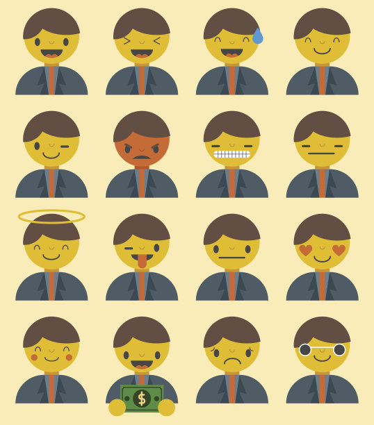 商人表情符号图片下载