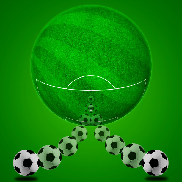 以足球概念为背景。图片下载